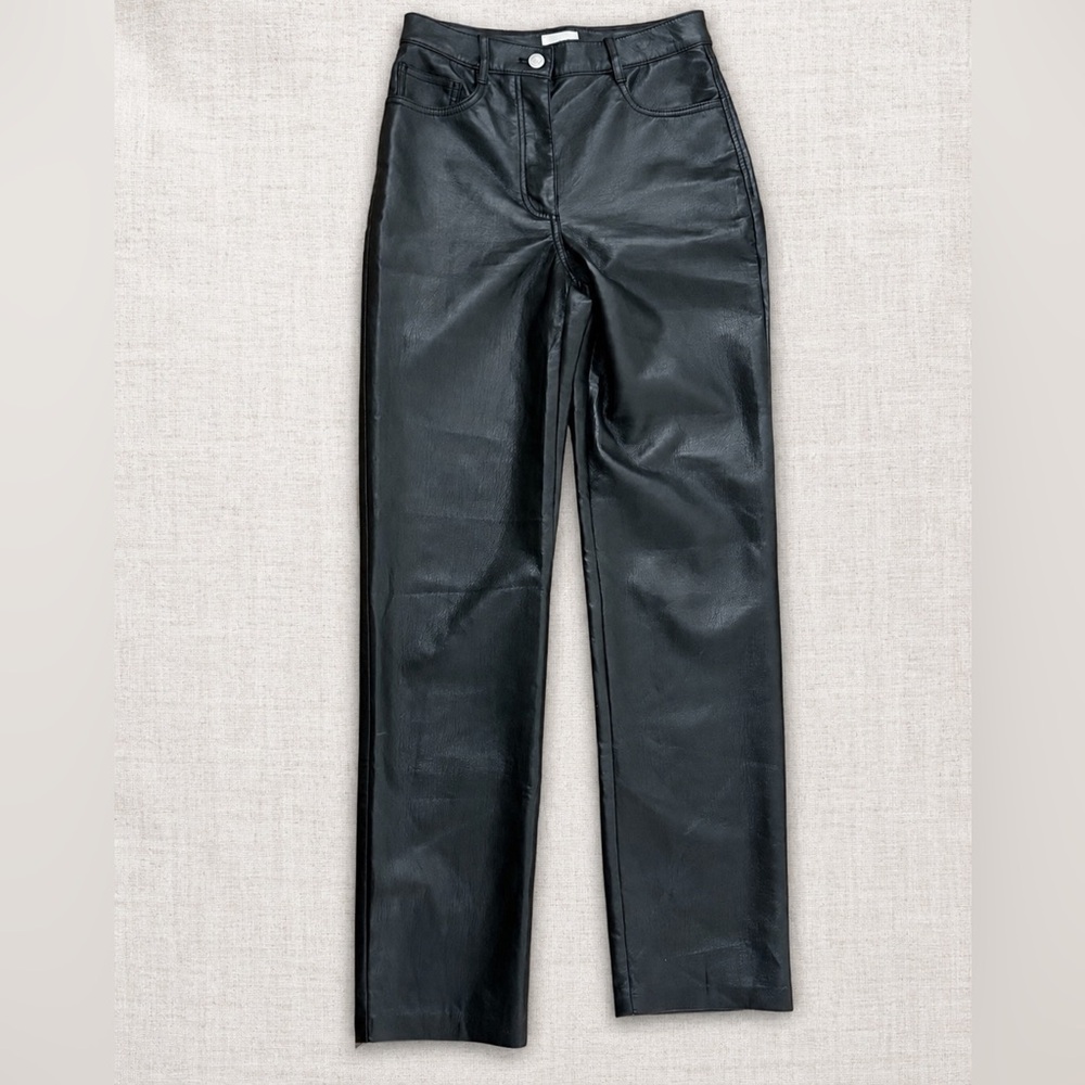 Aritzia Wilfred Free faux leather pant Size 2 - Picture 3 of 6
